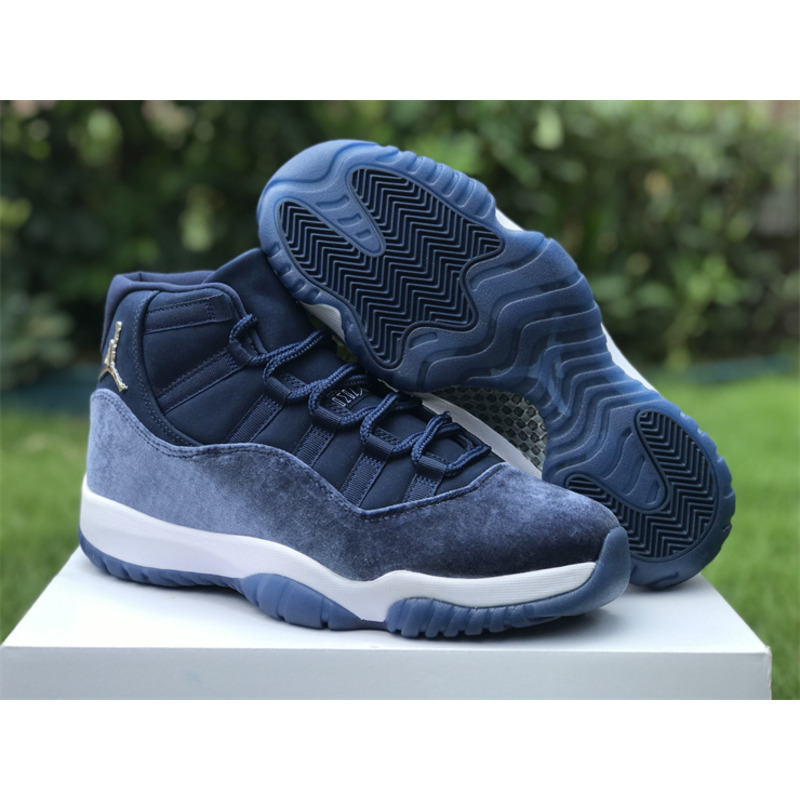 Jordan Retro 11 Retro Sneakers Low Blue Moon