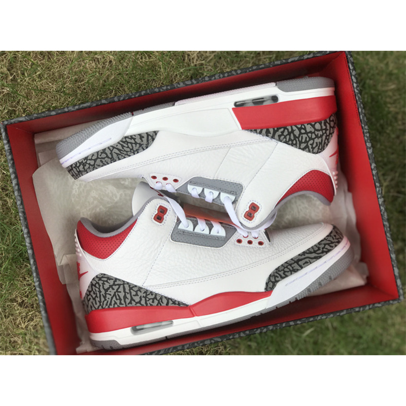 Jordan 3 Retro GS Fire Red