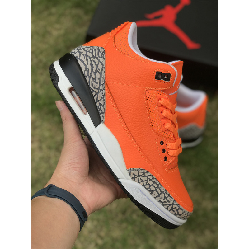 Jordan 3 Retro  AJ3 Cement Orange