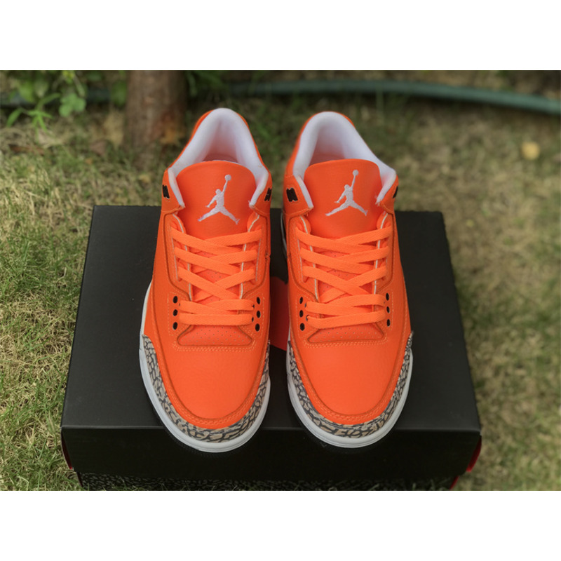 Jordan 3 Retro  AJ3 Cement Orange