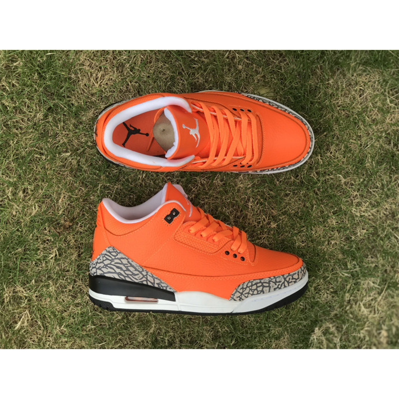 Jordan 3 Retro  AJ3 Cement Orange