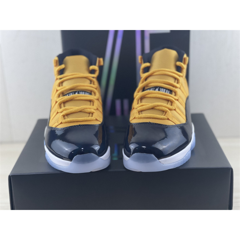 Jordan 11 Retro Black Yellow