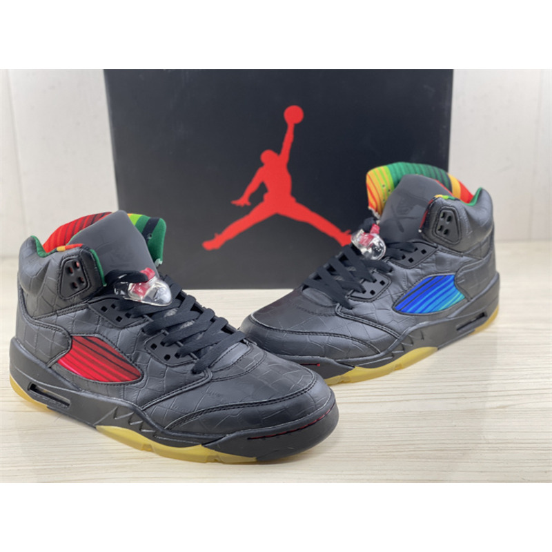 Jordan 5 Retro SE GS Black