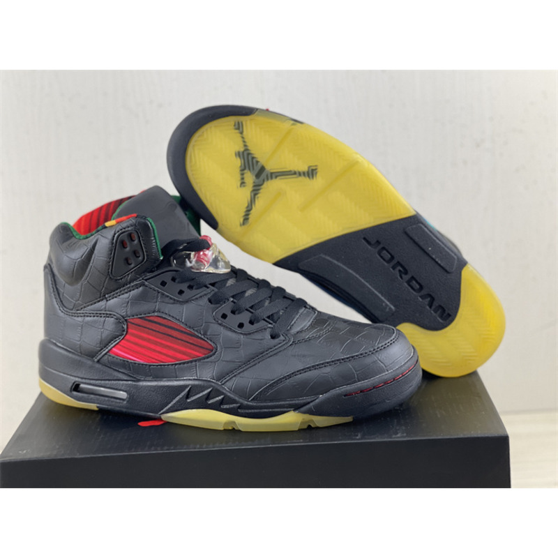 Jordan 5 Retro SE GS Black