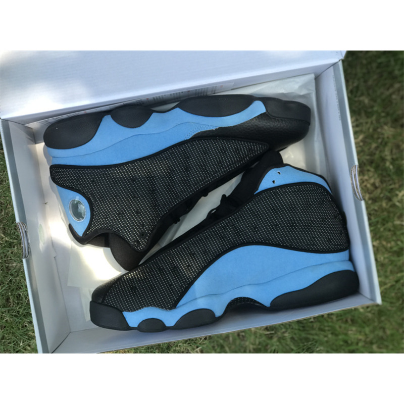 Jordan 13 Retro Black Hyper Royal (GS)