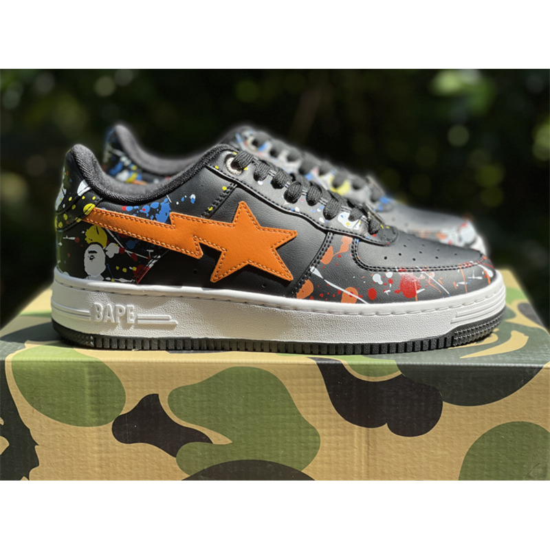 A Bathing Ape Bape Sta Paint Black