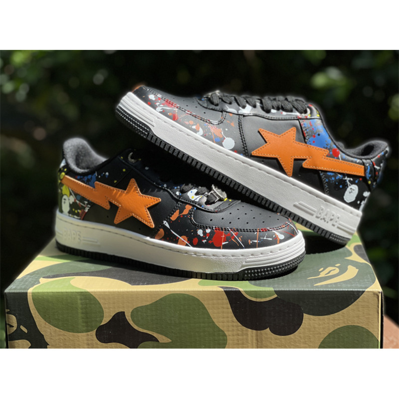 A Bathing Ape Bape Sta Paint Black