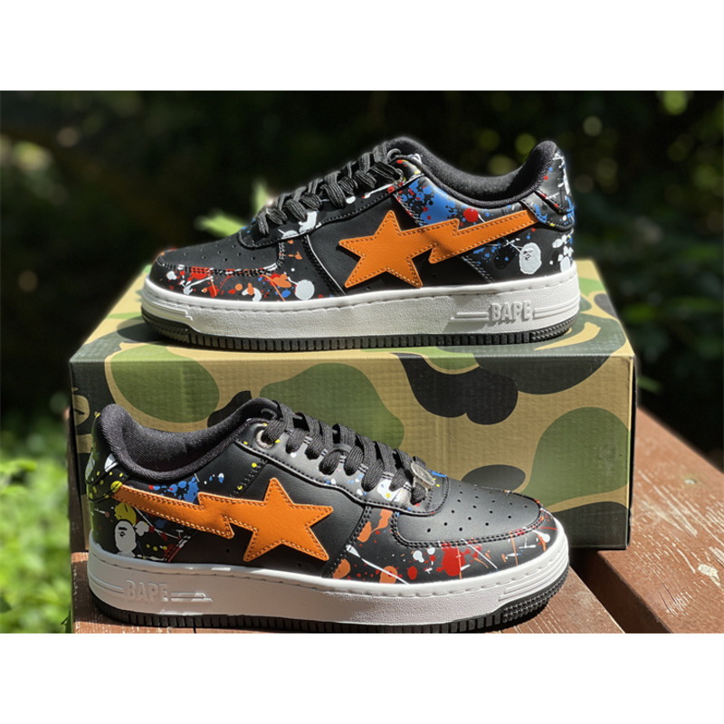 A Bathing Ape Bape Sta Paint Black