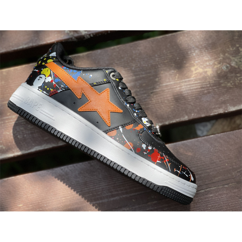 A Bathing Ape Bape Sta Paint Black