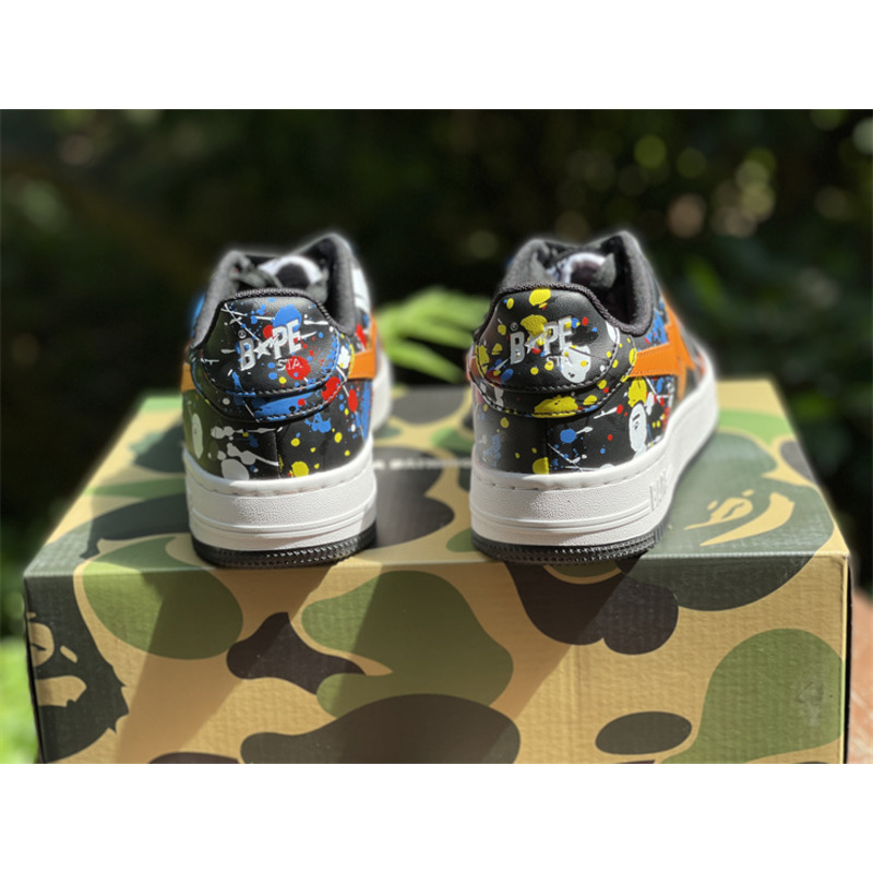 A Bathing Ape Bape Sta Paint Black