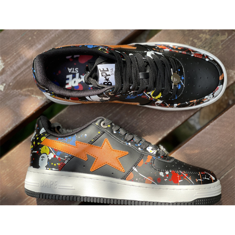 A Bathing Ape Bape Sta Paint Black