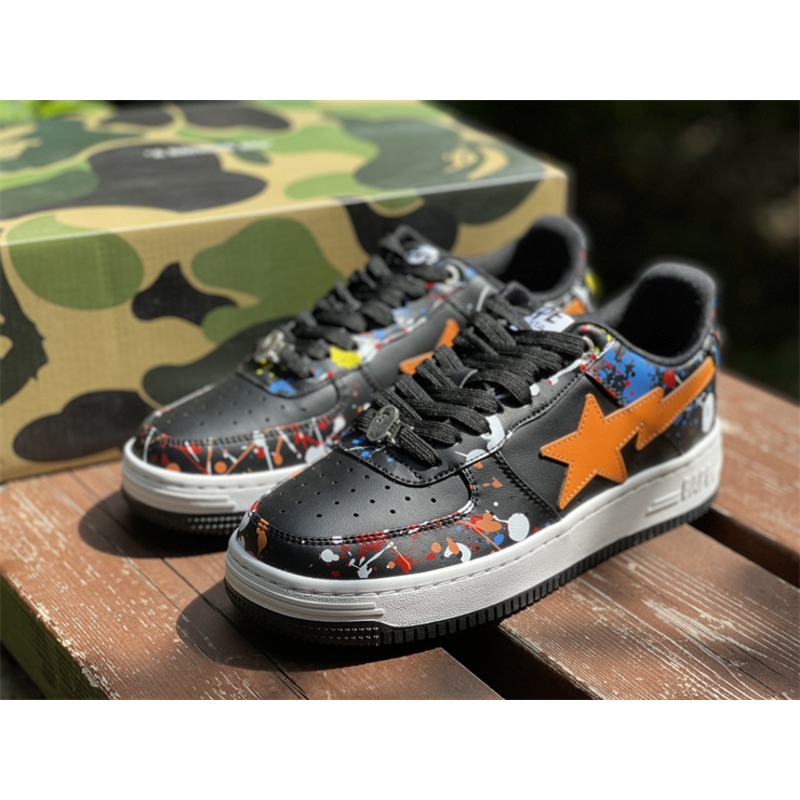 A Bathing Ape Bape Sta Paint Black