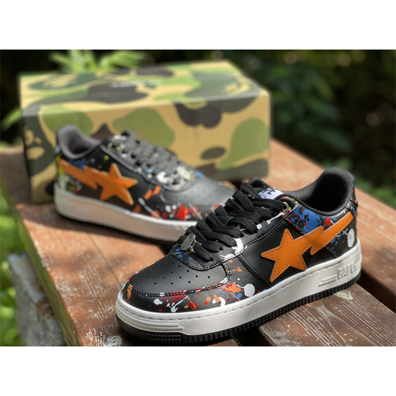 A Bathing Ape Bape Sta Paint Black