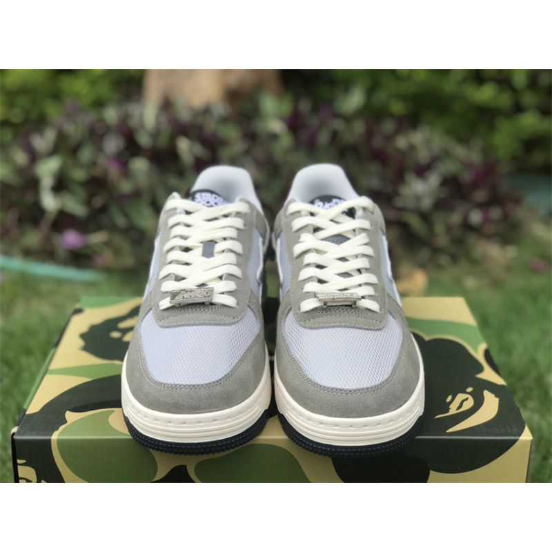 A Bathing Ape Bape Sta Low Stadium Goods Grey