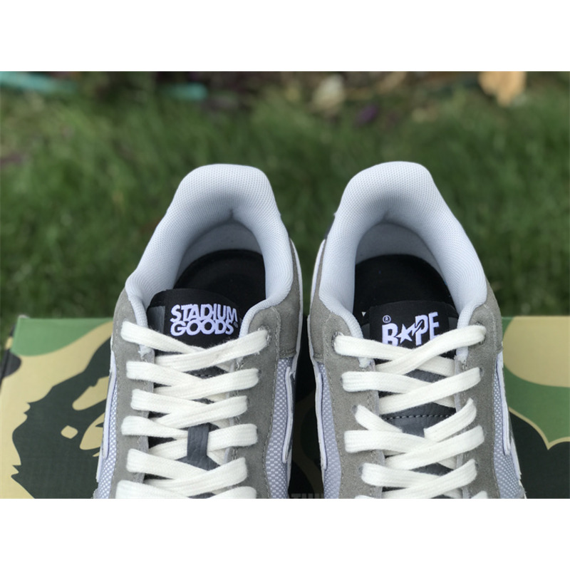 A Bathing Ape Bape Sta Low Stadium Goods Grey