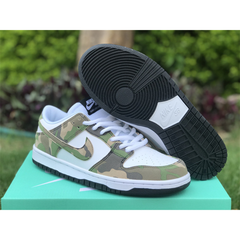 Nike SB Dunk Low Camo Legion Green 854866-331