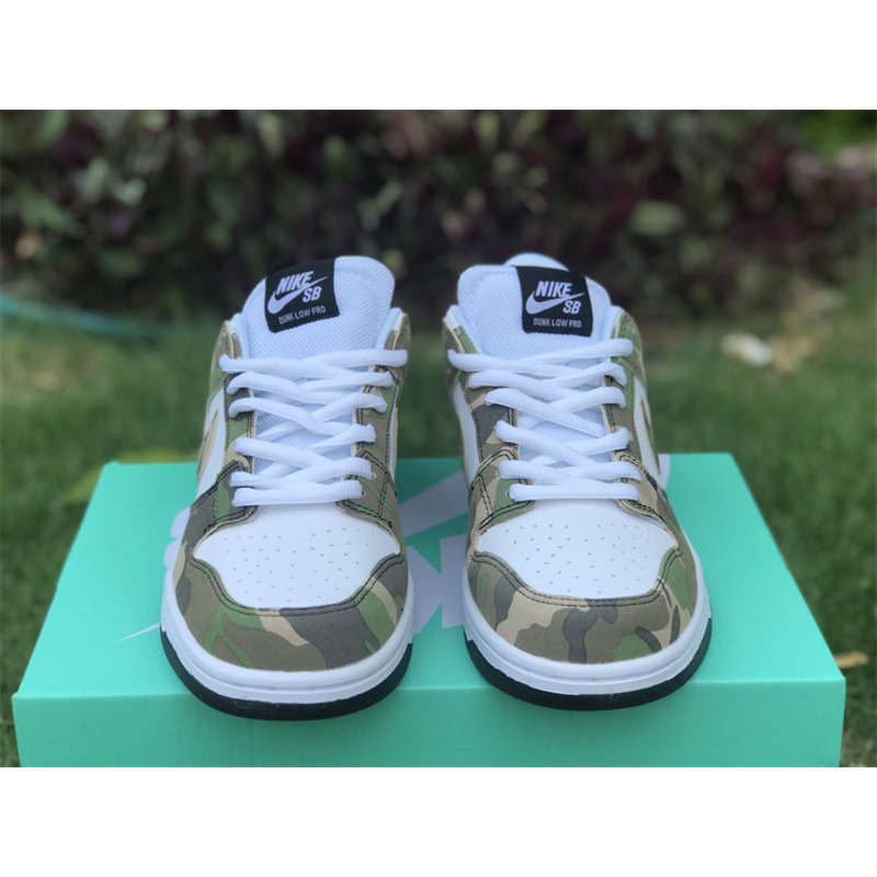 Nike SB Dunk Low Camo Legion Green 854866-331