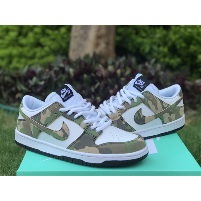 Nike SB Dunk Low Camo Legion Green 854866-331