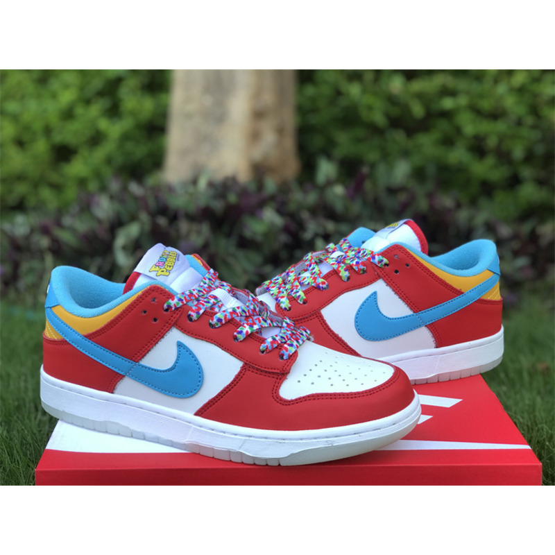 Nike Dunk Low QS LeBron James Fruity Pebbles DH8009-600