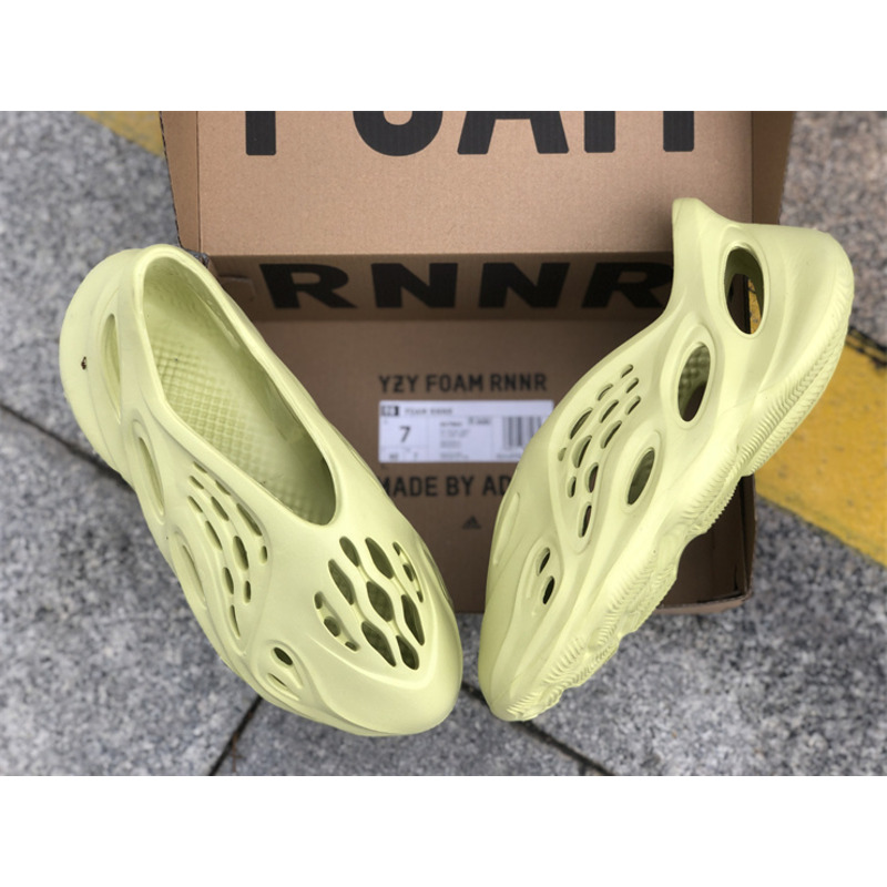 Ad*s originals yeezy foam runner light green