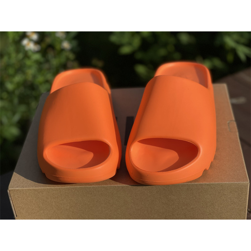 Ad*s yeezy slides enflame orange