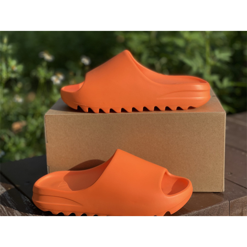 Ad*s yeezy slides enflame orange