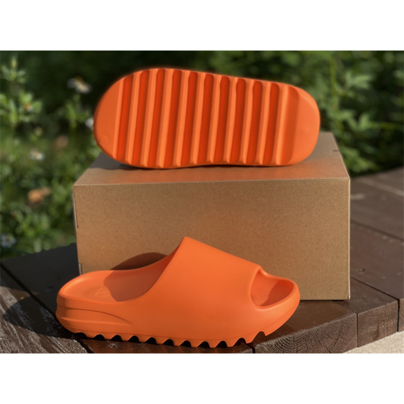 Ad*s yeezy slides enflame orange