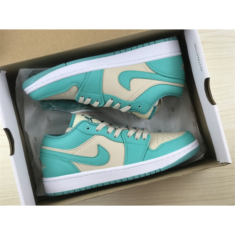 Jordan Air Jordan 1 Low Tropical Teal Neutral Beige White