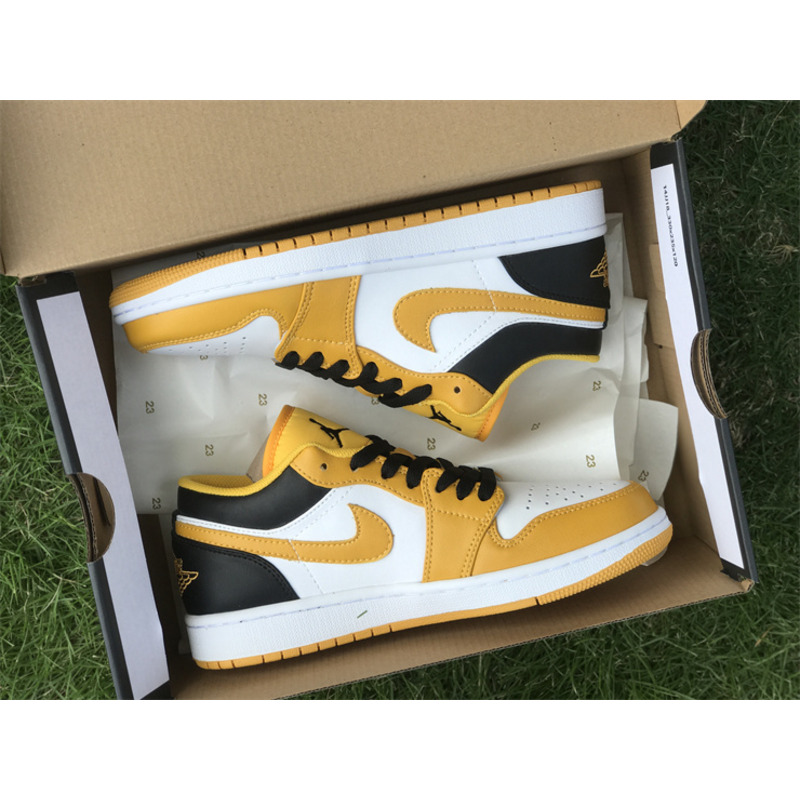 Jordan Air Jordan 1 Low Men''s Shoes Yellow