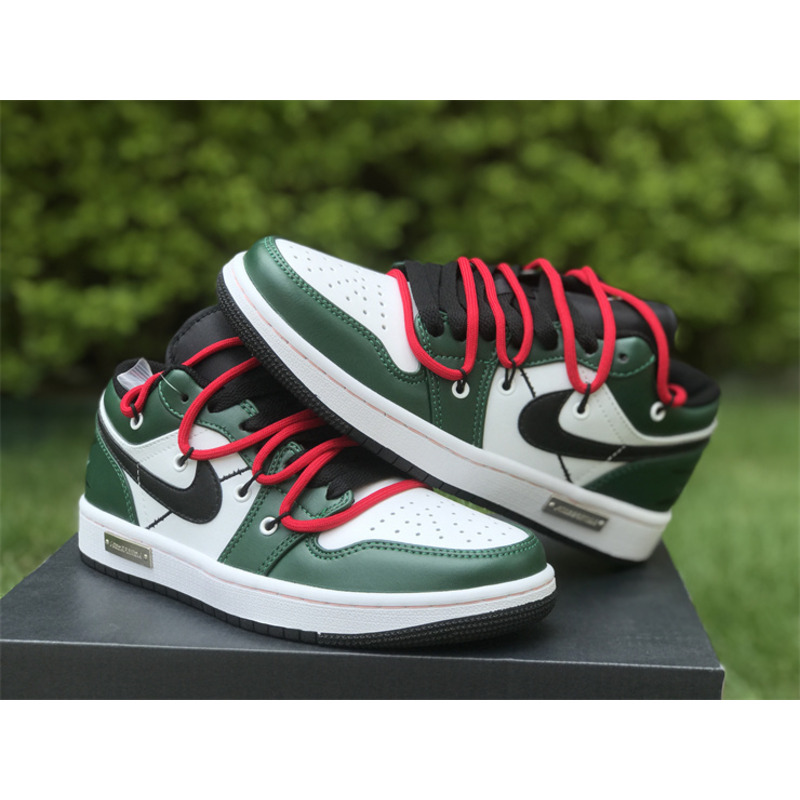 Jordan Off‑WhiteX Nike Dunk Low Pine Green