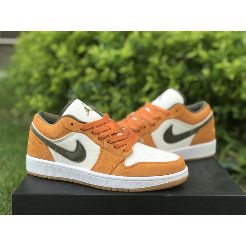 Jordan Nike Jordan 1 Low Ceramic Orange Olive