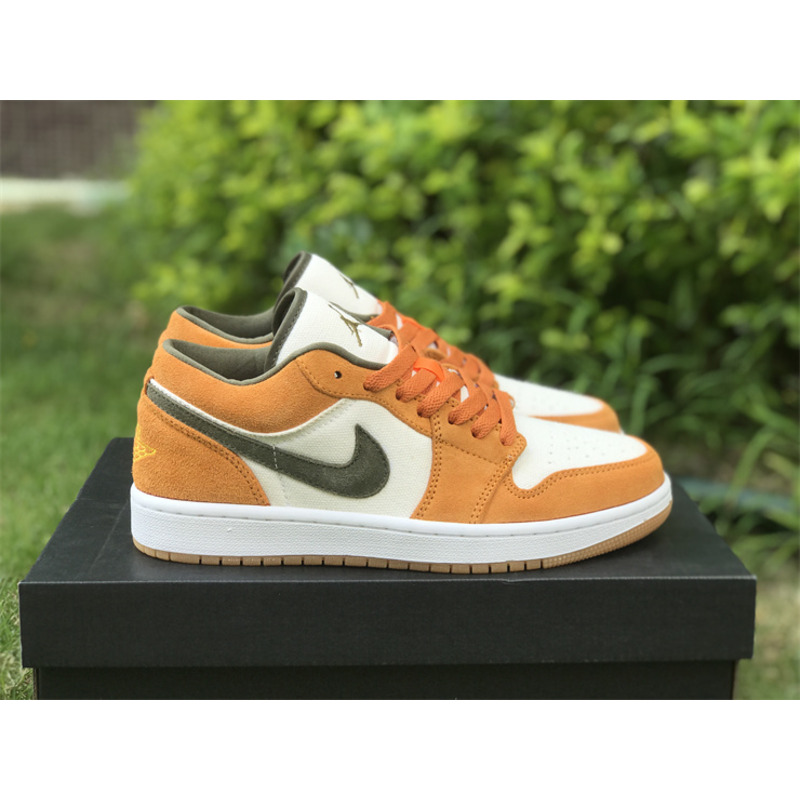 Jordan Nike Jordan 1 Low Ceramic Orange Olive