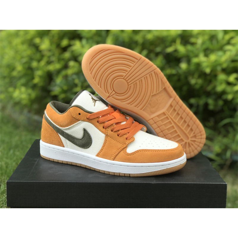 Jordan Nike Jordan 1 Low Ceramic Orange Olive