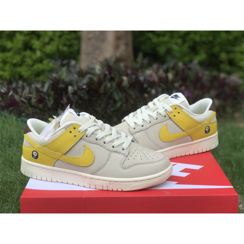 Nike Nike WMNS Dunk Low LX "Banana" Sneakers Coconut Milk / Vivid Sulfur