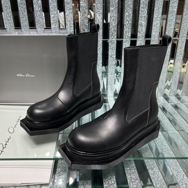 Rick Owens Beatle Turbo Cyclops Ankle Boots