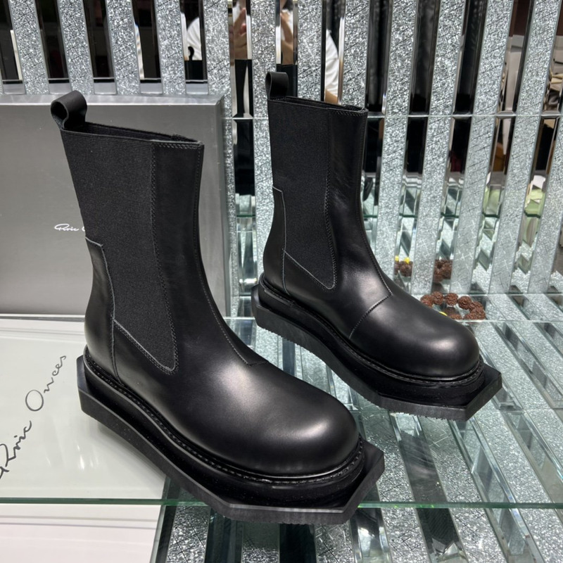 Rick Owens Beatle Turbo Cyclops Ankle Boots