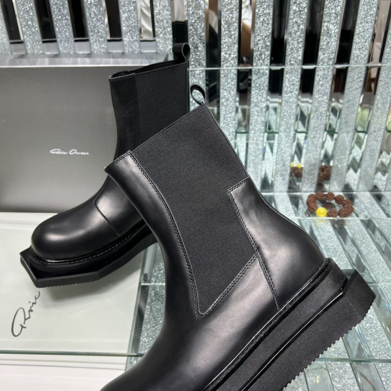 Rick Owens Beatle Turbo Cyclops Ankle Boots