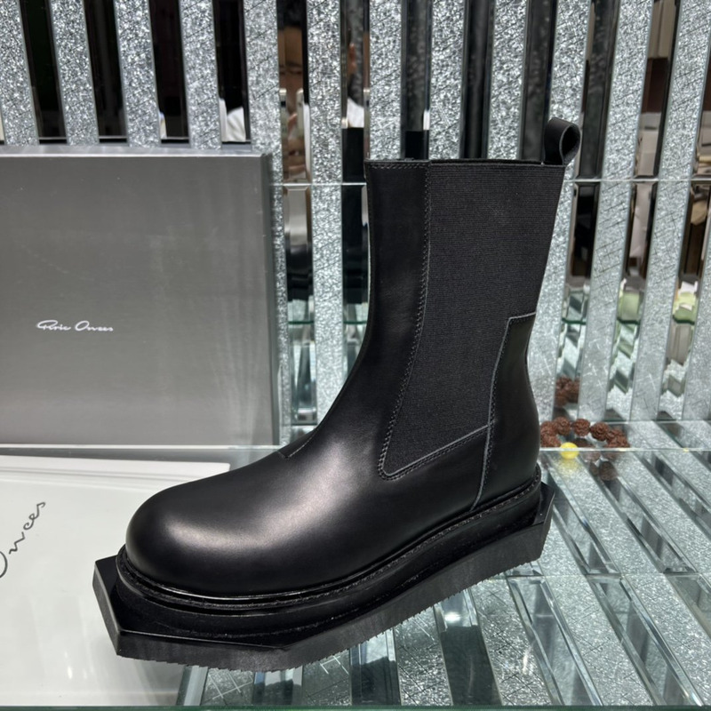 Rick Owens Beatle Turbo Cyclops Ankle Boots