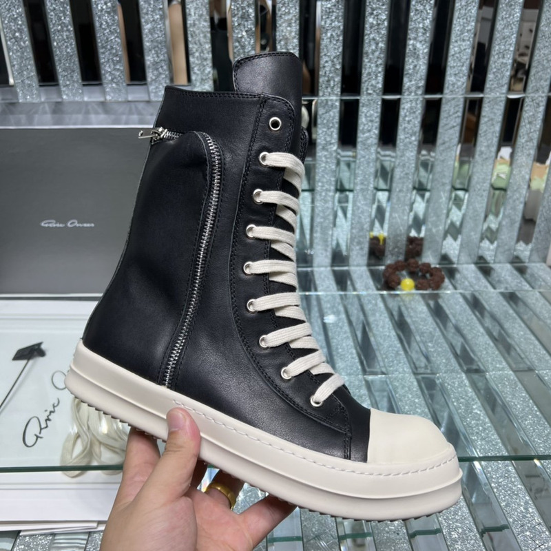 Rick Owens FW22 Strobe High Pocket Boots