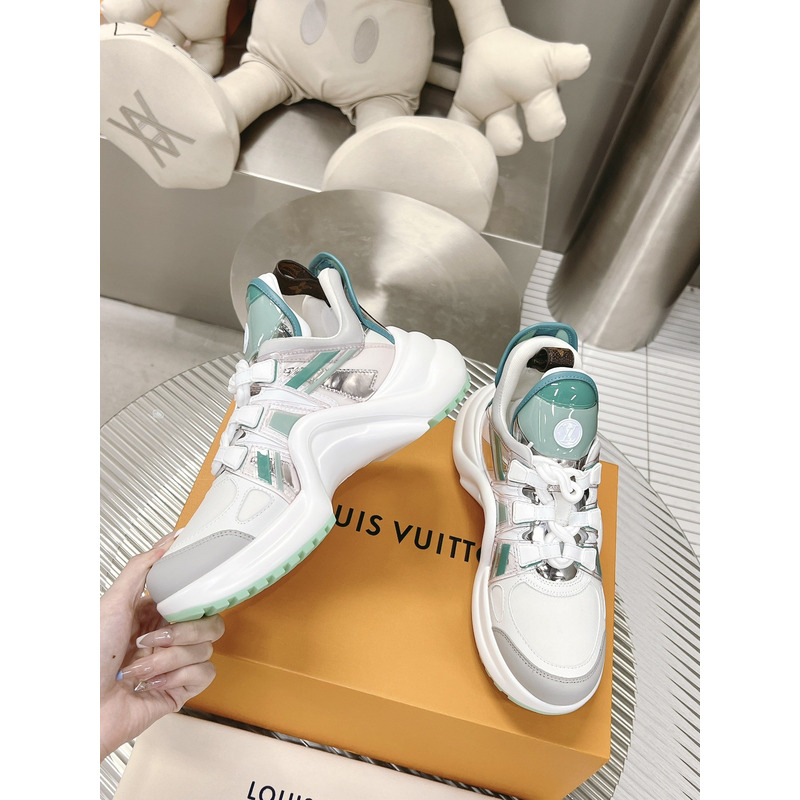 l**is V*t*n lv archlight trainers white/silver