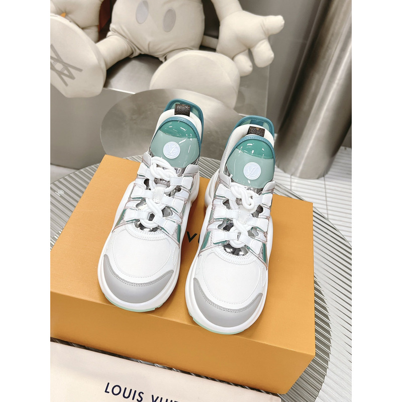 l**is V*t*n lv archlight trainers white/silver