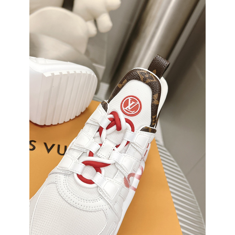 l**is V*t*n lv archlight trainers white lv heart