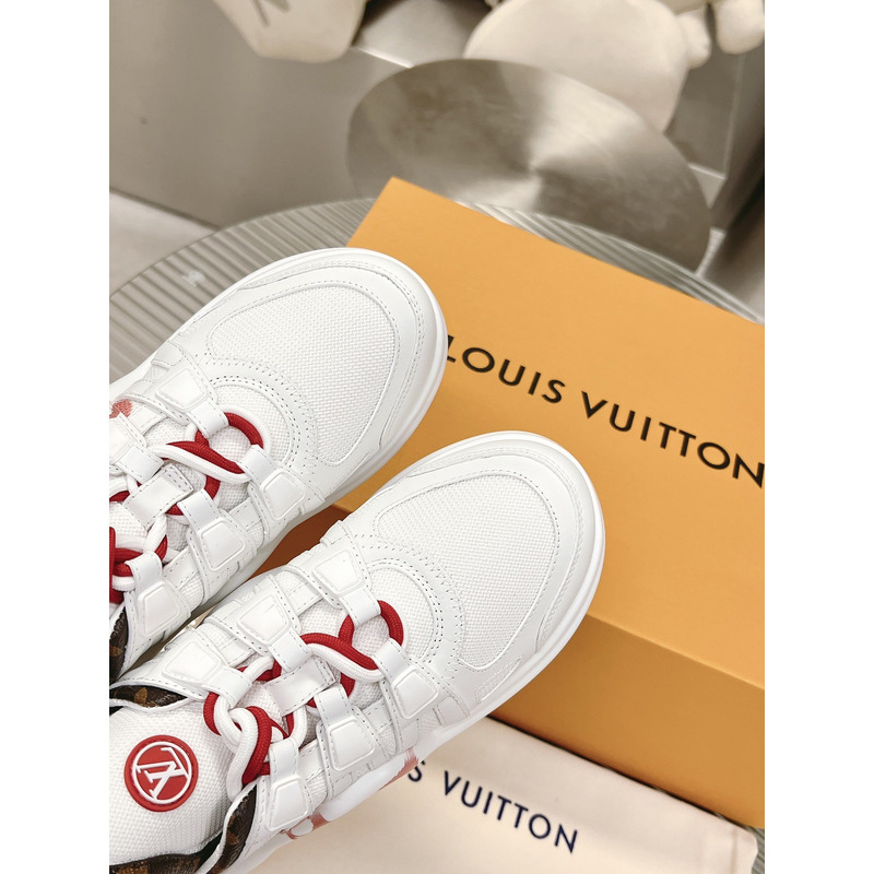 l**is V*t*n lv archlight trainers white lv heart