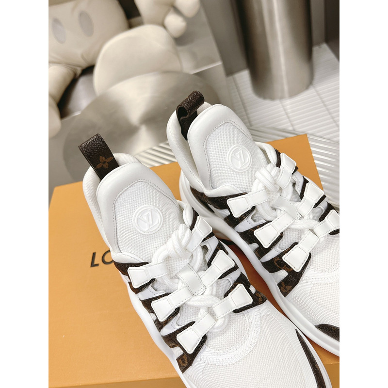 l**is V*t*n lv archlight trainers white monogram