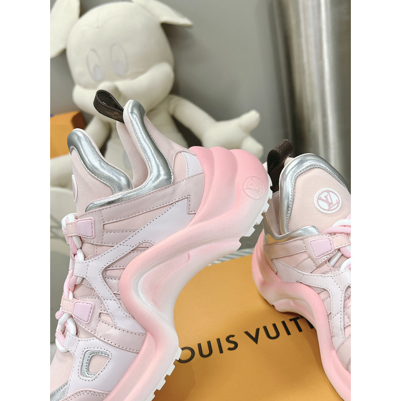 l**is V*t*n lv archlight trainers pink silver