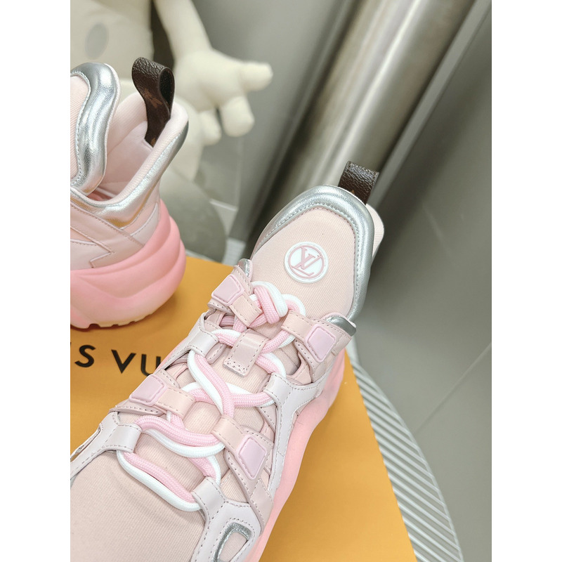 l**is V*t*n lv archlight trainers pink silver