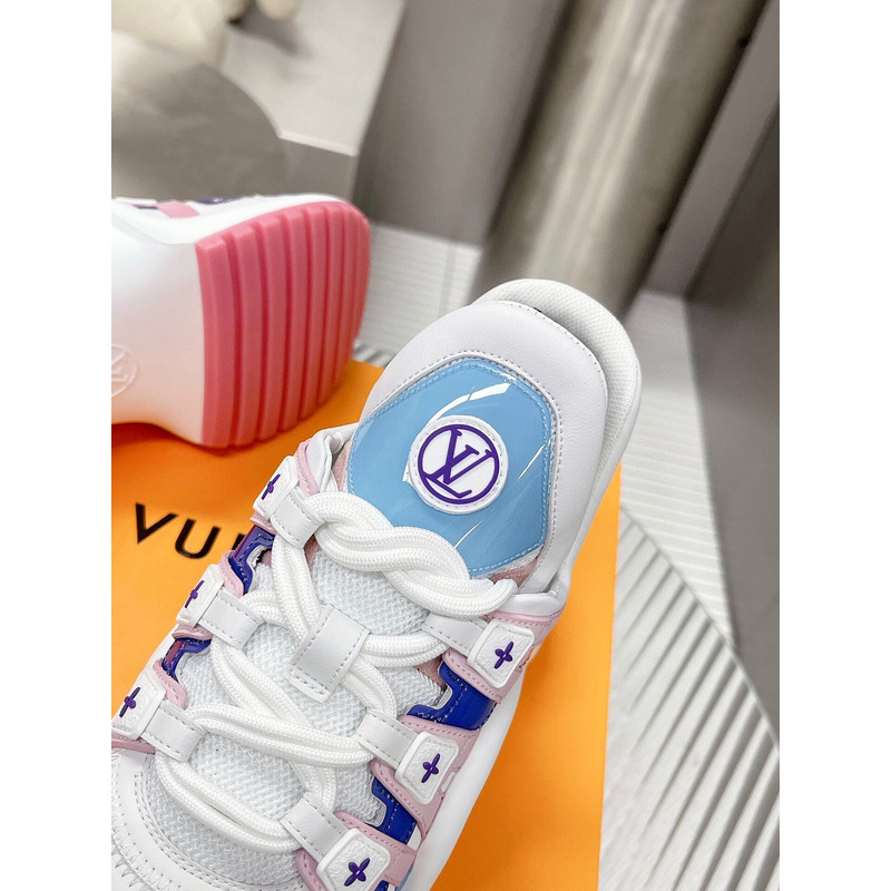 l**is V*t*n lv archlight trainers white/rose