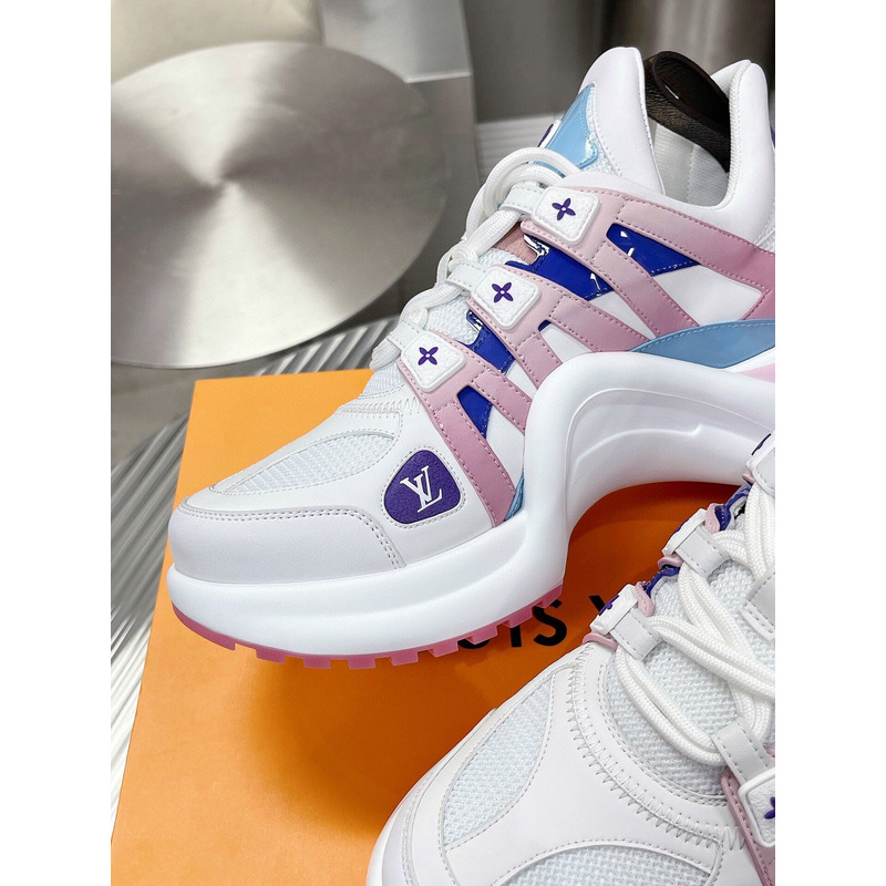 l**is V*t*n lv archlight trainers white/rose