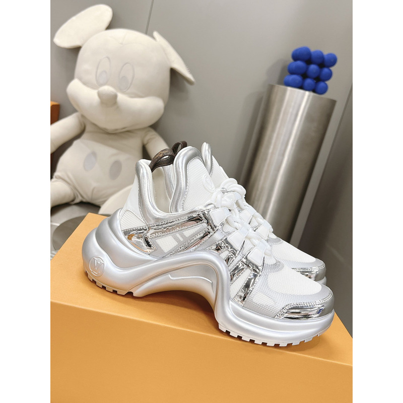 l**is V*t*n lv archlight trainers silver