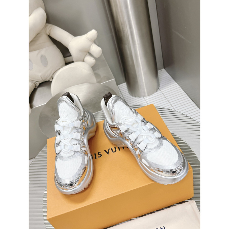 l**is V*t*n lv archlight trainers silver